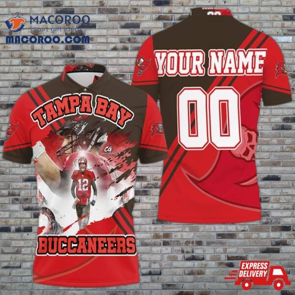 Tom Brady Tampa Bay Buccaneers Superbowl Champions Personalized Polo Shirt