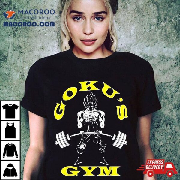 Train Insaiyan – Anime Gym And Workout Motivational Shirt