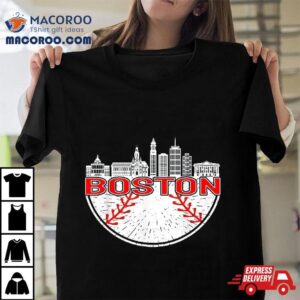 Vintage Style Boston Baseball Tee For And Shirt