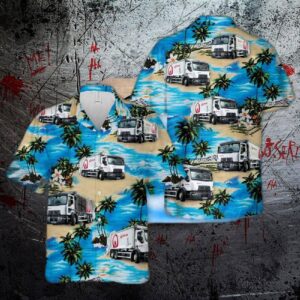 Waste Management Veolia Uk Hawaiian Shirt