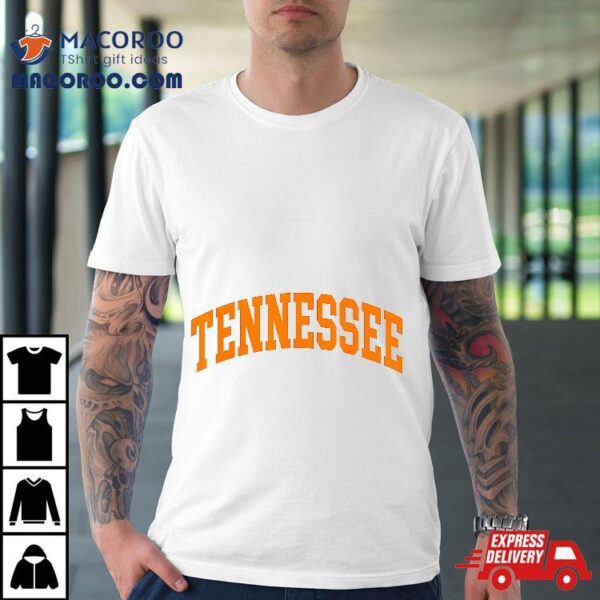 Wo Kids Tennessee Classic Font State Name Design Shirt