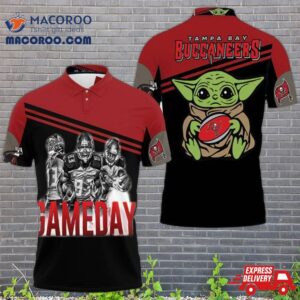 Yoda Tampa Bay Buccaneers 4 Game Day Nfc South Division Champions Super Bowl 2021 3D Polo Shirt