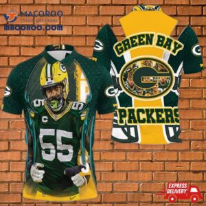 Zadarius Smith 55 Green Bay Packers Nfc North Division Champions Super Bowl 2021 3D Polo Shirt