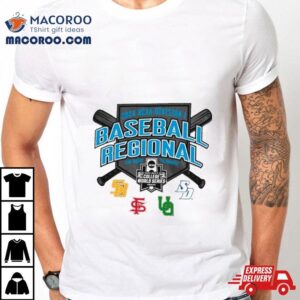 Ncaa Division I Baseball Regional Sds Southern Miss Fsu Oregon Tshirt