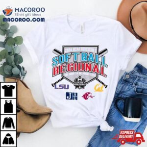 Ncaa Division I Softball Regional Four Teams Tshirt