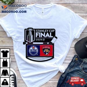 Nhl Stanley Cup Oilers Vs Panthers Logo Retro Tshirt