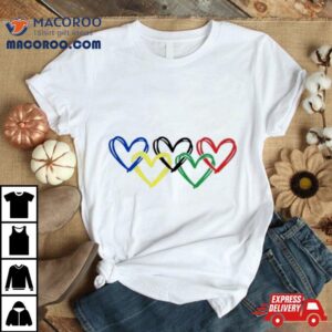 2024 Paris Olympics Heart Colors Shirt