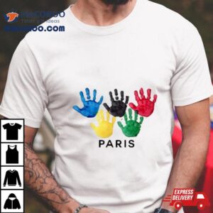 Paris Olympics Palm Five Rings Tshirt