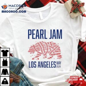 Pearl Jam With Deep Sea Diver Night At Kia Forum On May In Los Angeles Ca Tshirt