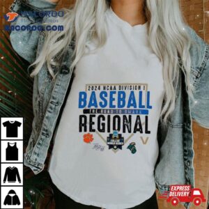 2024 The Road To Omaha Ncaa Di Baseball Clemson Regional Championship Shirt