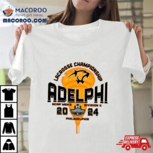 Adelphi Panthers 2024 Ncaa Division Ii Men’s Lacrosse Championship Shirt