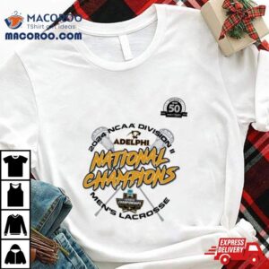 Adelphi Panthers Men’s Lacrosse 2024 Ncaa Division Ii National Champions Logo Shirt