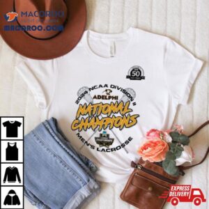 Adelphi Panthers Men’s Lacrosse 2024 Ncaa Division Ii National Champions Logo Shirt