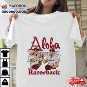 Aloy Arkansas Razorbacks Baseball Shirt