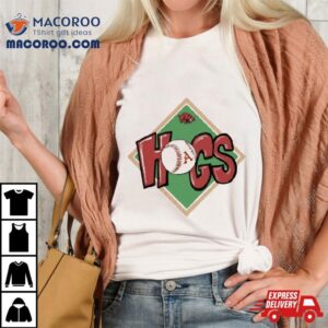 Arkansas Hogtoons Hogs Baseball Shirt