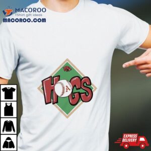 Arkansas Hogtoons Hogs Baseball Tshirt