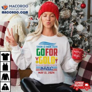 Atac Swim A Thon 2024 Go For Gold Shirt