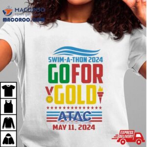 Atac Swim A Thon 2024 Go For Gold Shirt