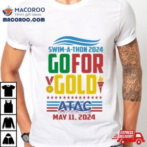 Atac Swim A Thon Go For Gold Tshirt