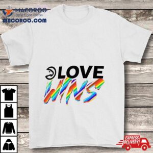 Atlanta Hawks Love Wins Rainbow Pride Shirt