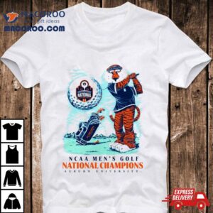 Auburn Tigers Ncaa Men's Golf National Champions 2024 Shirt 2 Auburn Tigers Ncaa Men S Golf National Champions Tshirt