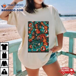Austin Tv Lima Peru May 16 2024 Yield Rock Rizoma Latam Tour Poster Shirt