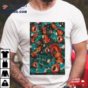 Austin Tv Lima Peru May Yield Rock Rizoma Latam Tour Poster Tshirt