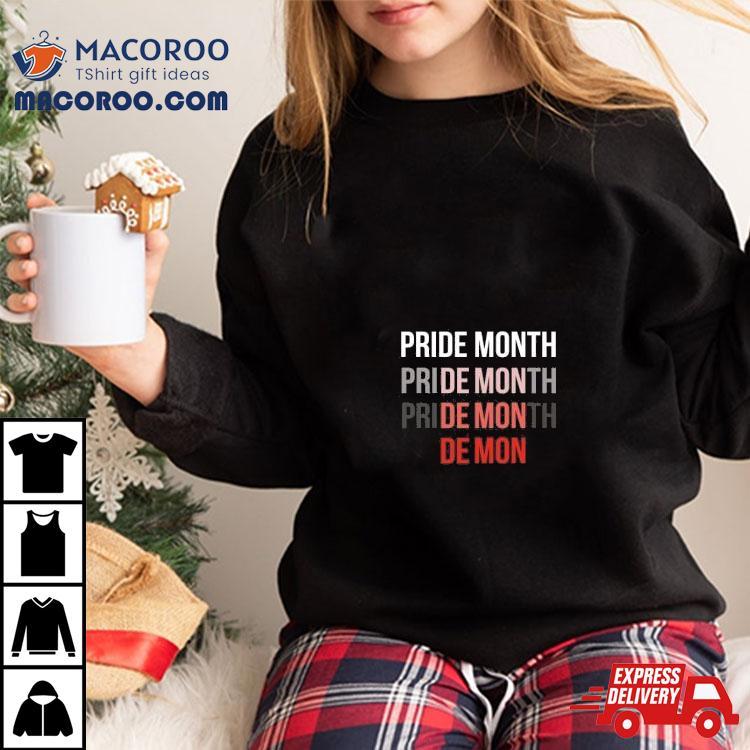 Pride Month Demon Shirt Pride Month Demon Shirt