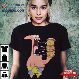 SpongeBob SquarePants Mens Patrick Eating Shirt