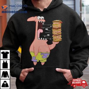SpongeBob SquarePants Mens Patrick Eating Shirt
