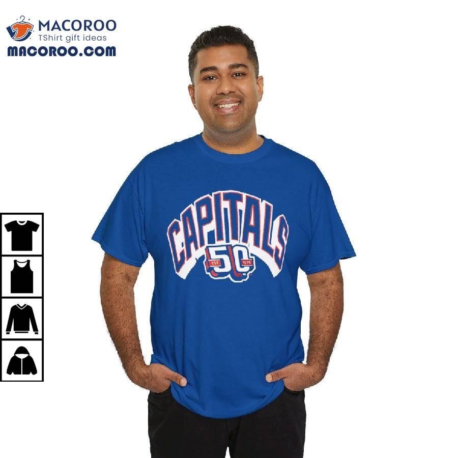 Washington Capitals 50th Anniversary Shirt Washington Capitals 50th Anniversary Shirt