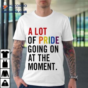 A Lot Of Pride Going On At The Momenshirt