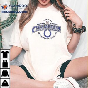 Afc Eastern Division Champions Indianapolis Colts 1999 Vintage Shirt