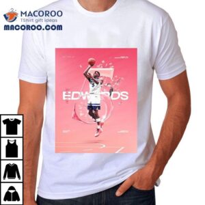 Anthony Edwards Adidas Ae1 Georgia Red Clay Shooting Guard Unisex Shirt