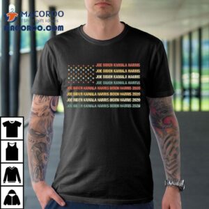 Biden Harris 2020 - Retro Us Flag Joe Kamala Shirt 3 Biden Harris Retro Us Flag Joe Kamala Tshirt