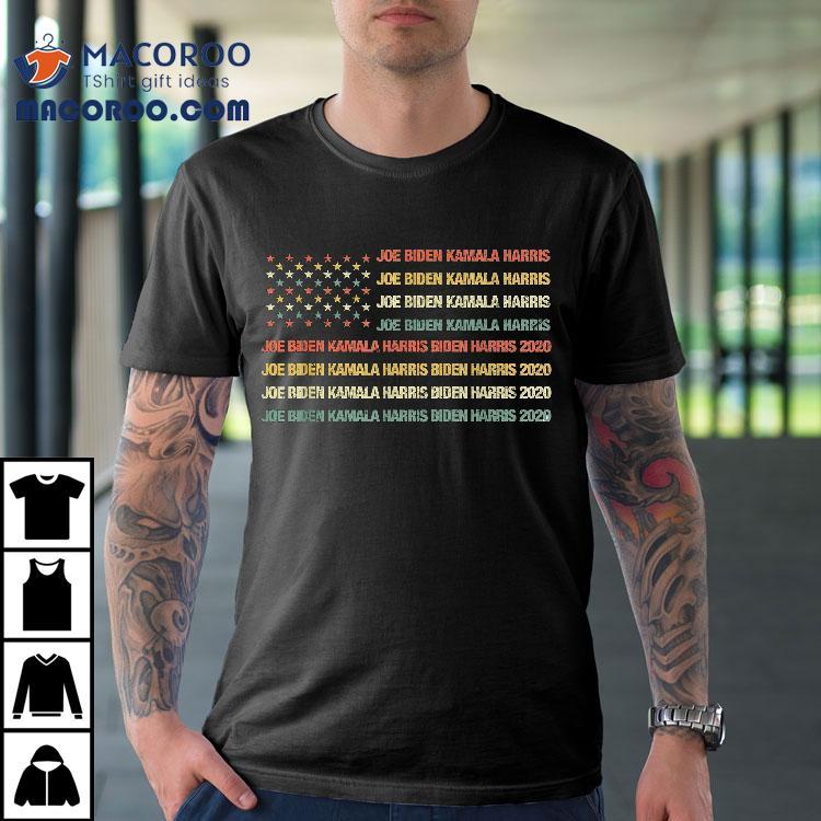 Biden Harris 2020 – Retro Us Flag Joe Kamala Shirt Biden Harris 2020 – Retro Us Flag Joe Kamala Shirt