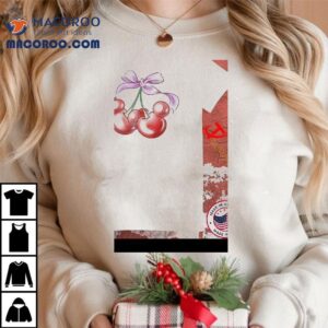 Cherries Bow S Tshirt