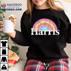 Cute Kamala Harris Retro Vintage Rainbow Shirt