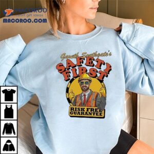 Gareth Southgate S Safety First Risk Free Guaran Tshirt