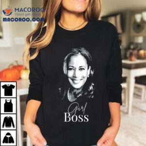Girl Boss Kamala Harris Tshirt For Liberal Democrats Shirt 2 Girl Boss Kamala Harris T For Liberal Democrats Tshirt