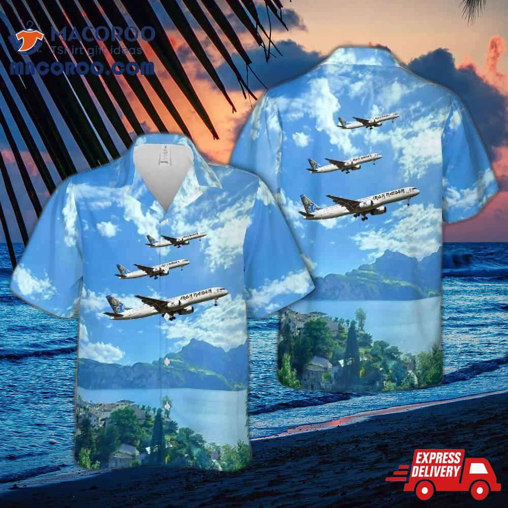 Iron Maiden “ed Force One” (boeing 757-200) Hawaiian Shirt Iron Maiden “ed Force One” (boeing 757-200) Hawaiian Shirt