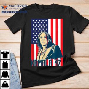 Kamala Harris Th President Usa American Flag Patrio Tshirt