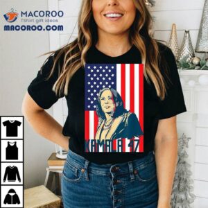 Kamala Harris Th President Usa American Flag Patrio Tshirt