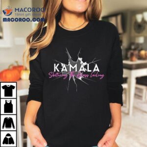 Kamala Harris Shattering The Glass Ceiling Shirt Kamala Harris Shattering The Glass Ceiling Shirt