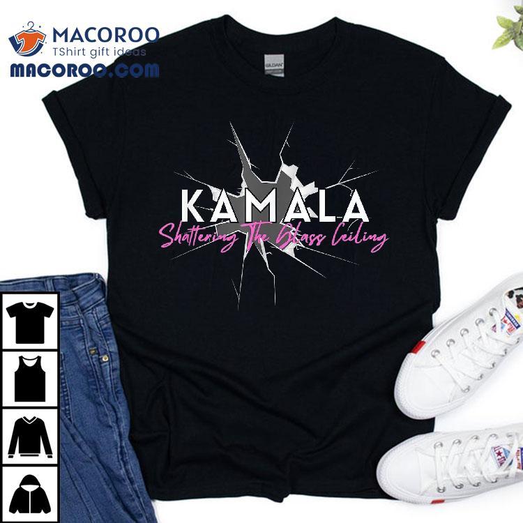 Kamala Harris Shattering The Glass Ceiling Shirt Kamala Harris Shattering The Glass Ceiling Shirt