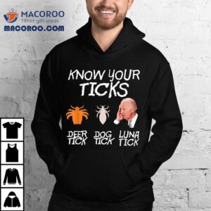 Know Your Ticks Joe Biden Gop Trump 2020 Funny Sleepy Creepy Shirt
