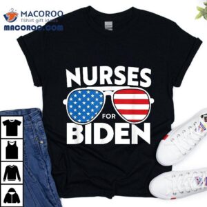 Nurses For Biden Cool Uncle Joe Aviator Vote Tshirt