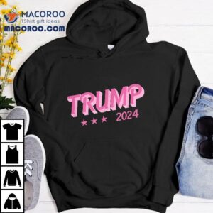 Trump 2024 - Funny Donald Pink Bubble Letters Shirt 3 Trump Funny Donald Pink Bubble Letters Tshirt