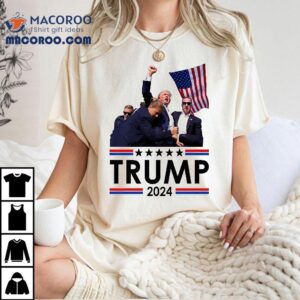 Trump Fist Pump Shot At 2024 Survives Rally Shirt