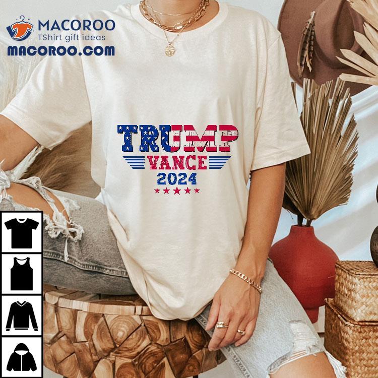 Trump Vance 2024 Vice President Vp American Flag Shirt Trump Vance 2024 Vice President Vp American Flag Shirt